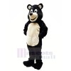 Noir Ours Mascotte Les costumes Pas cher