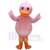 Costume mascotte mignonne canard rose Costume mascotte mignonne canard