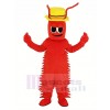 rouge Conrad Crawdad Mascotte Costume