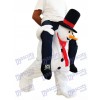 Costume de mascotte Snowman Piggyback Snowman Carry Me Ride