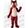 Costume de mascotte de deux animaux écureuil animal adulte