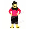 sport Noir Faucon Mascotte Les costumes Animal