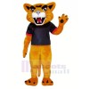 Heureux Puma Mascotte Costume Pas cher