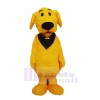 Velu Jaune Chien Mascotte Les costumes Dessin animé