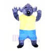 Velu Koala avec Jaune T-shirt Mascotte Les costumes Adulte