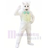 blanc lapin Adulte Mascotte Les costumes Animal