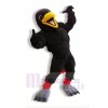 Puissance Noir Corbeau Mascotte Les costumes Dessin animé