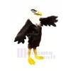 Velu Noir Aigle Mascotte Les costumes