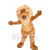 réaliste velu Lion mascotte costumes dessin animé