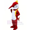 rouge Marlin Poisson Mascotte Costume Dessin animé