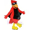 rouge Poids léger Cardinal Mascotte Les costumes Dessin animé
