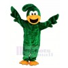 vert Roadrunner Oiseau Mascotte Costume