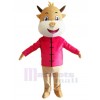 Vache costume de mascotte