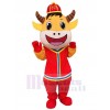 Vache costume de mascotte