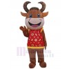 Vache costume de mascotte