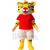 Tigre costume de mascotte