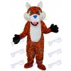 marron tigre Mascotte Costume adulte Animal