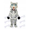 blanc tigre Mascotte Costume adulte Animal