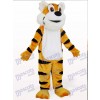 Costume de mascotte animal tigre orange