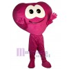 Coeur costume de mascotte