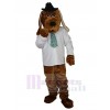 Chien costume de mascotte