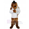 Chien costume de mascotte