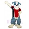 Chien costume de mascotte