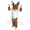 Cerf costume de mascotte