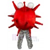 Virus costume de mascotte