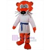Tigre costume de mascotte