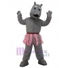 Hippopotame costume de mascotte