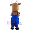 Vache costume de mascotte