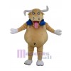 Taureau costume de mascotte