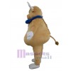 Taureau costume de mascotte