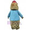 Castor costume de mascotte