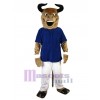 Taureau costume de mascotte