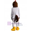 Coq costume de mascotte