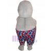 Requin costume de mascotte
