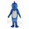 Bleu Henri hippocampe Mascotte Costume Animal