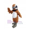 Oiseau de caille costume de mascotte