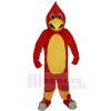 Oiseau costume de mascotte