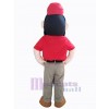 Bûcheron costume de mascotte
