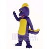 Violet Dunkan Dragon Mascotte Costume Animal