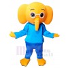 Éléphant costume de mascotte