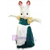 Lapin de Pâques costume de mascotte