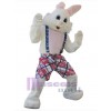 Lapin de Pâques costume de mascotte