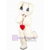 Lapin de Pâques costume de mascotte