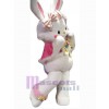 Lapin de Pâques costume de mascotte