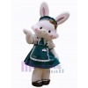 Lapin de Pâques costume de mascotte