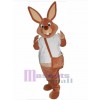 Lapin de Pâques costume de mascotte